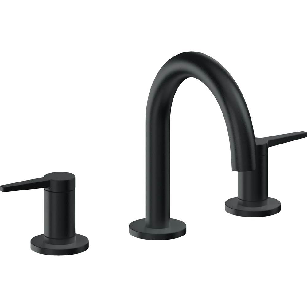California Faucets - 8'' Widespread Lavatory Faucet - Carbon Pvd