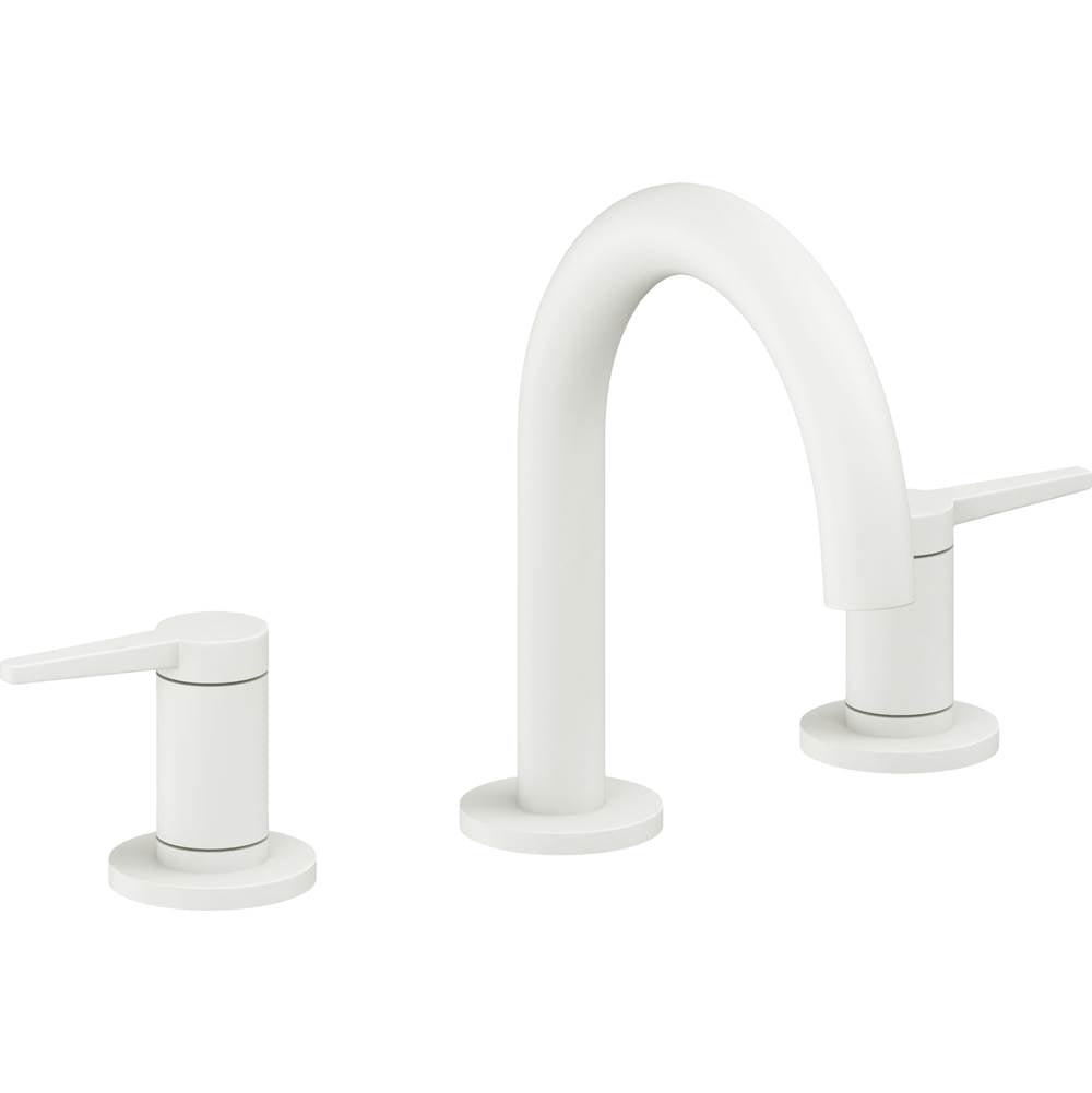 California Faucets - 8'' Widespread Lavatory Faucet - Matte White