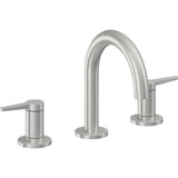 California Faucets - 8'' Widespread Lavatory Faucet - Satin Chrome Pvd