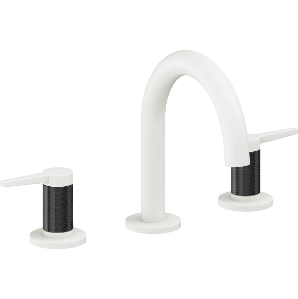 California Faucets - 8'' Widespread Lavatory Faucet - Matte White