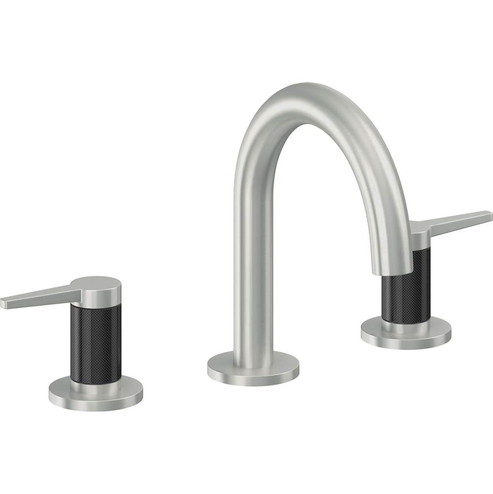 California Faucets - 8'' Widespread Lavatory Faucet - Satin Chrome Pvd