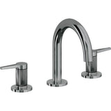 California Faucets - 8'' Widespread Lavatory Faucet - Black Nickel Pvd