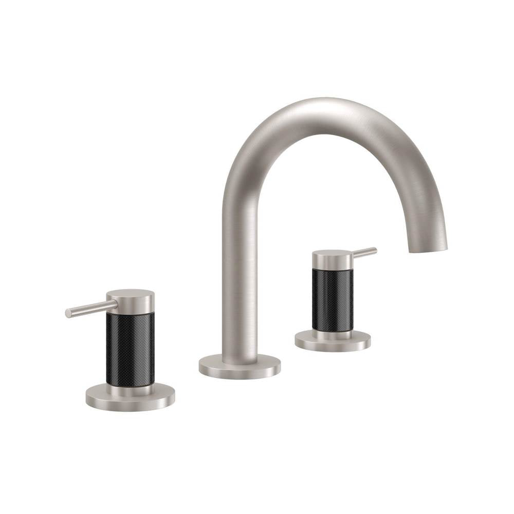 California Faucets - 8'' Widespread Lavatory Faucet with ZeroDrain - Gloss White