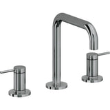 California Faucets - 8'' Widespread Lavatory Faucet with ZeroDrain - Black Nickel Pvd