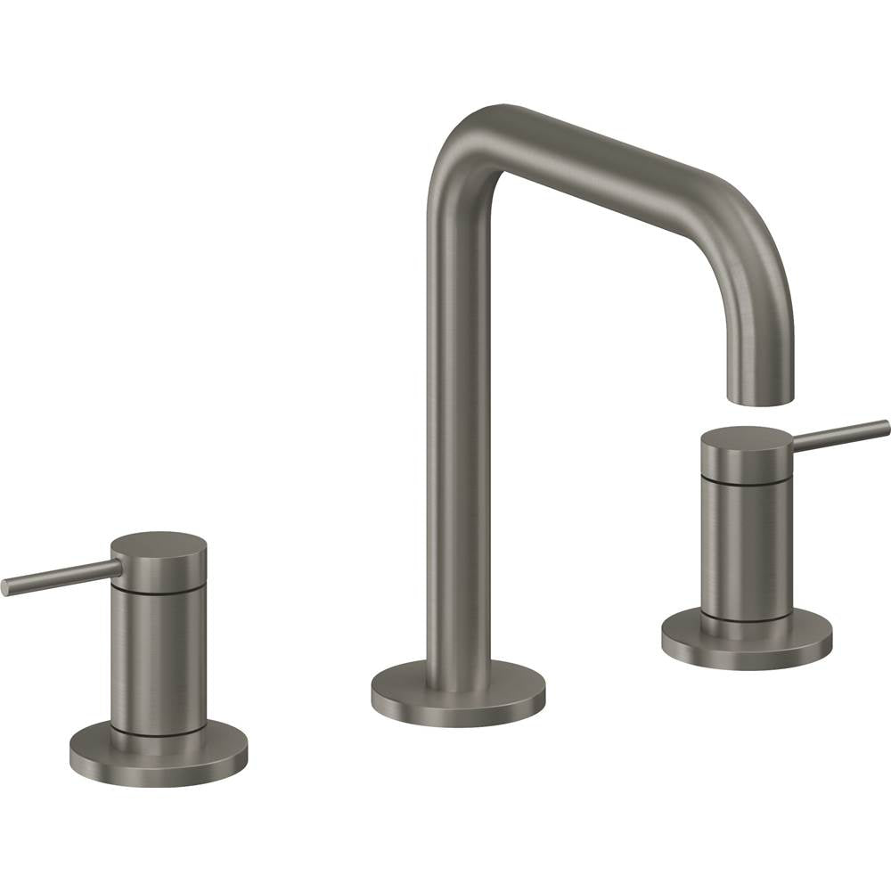 California Faucets - 8'' Widespread Lavatory Faucet - Graphite Pvd