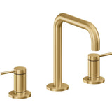 California Faucets - 8'' Widespread Lavatory Faucet - Lifetime Satin Gold Pvd