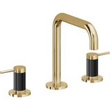 California Faucets - 8'' Widespread Lavatory Faucet - French Gold Pvd