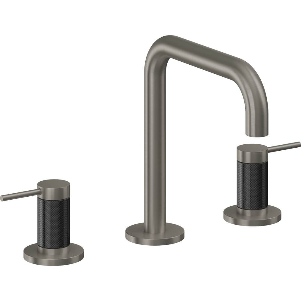 California Faucets - 8'' Widespread Lavatory Faucet - Graphite Pvd