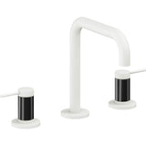 California Faucets - 8'' Widespread Lavatory Faucet with Completely Finished ZeroDrain - Matte White