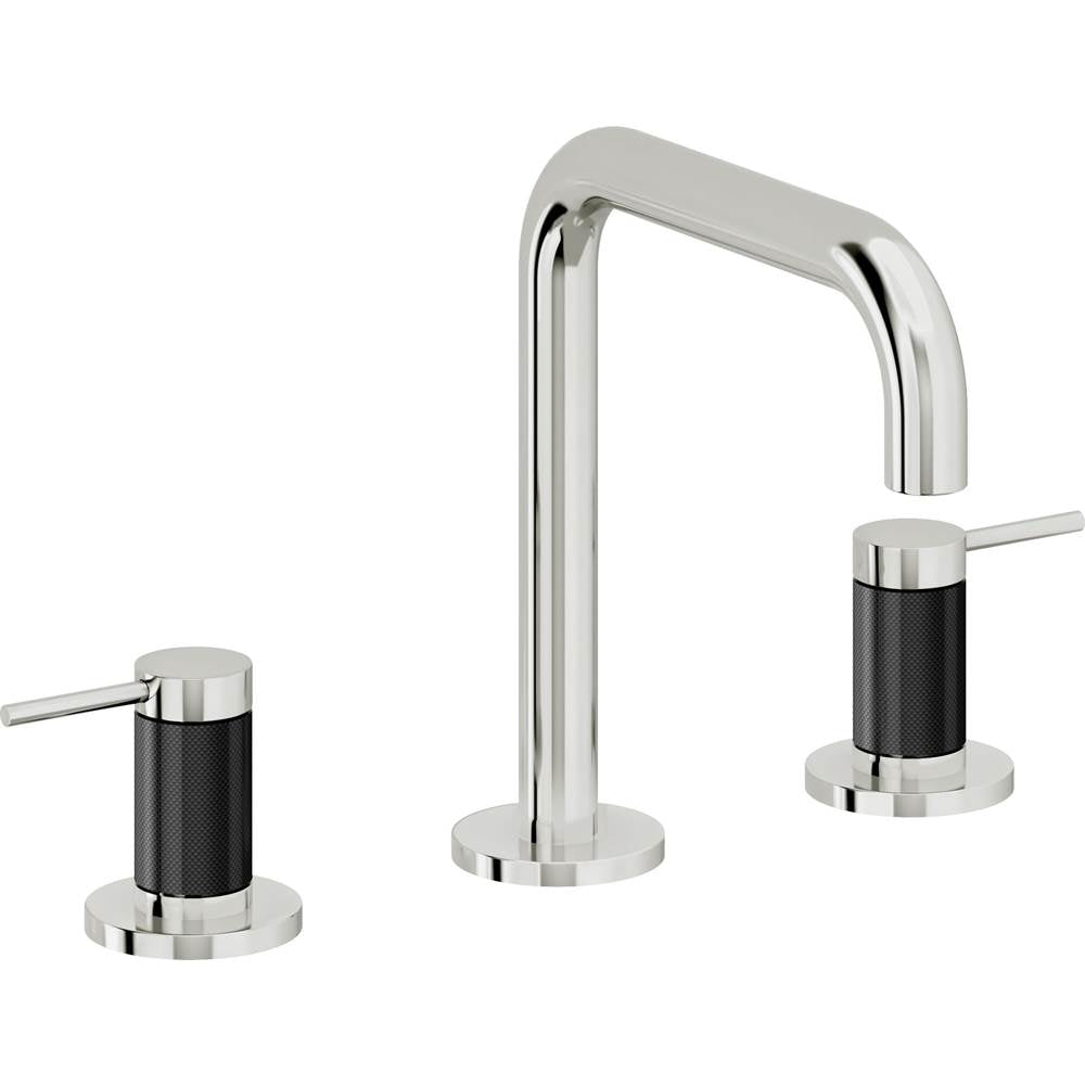 California Faucets - 8'' Widespread Lavatory Faucet with ZeroDrain - Polished Chrome