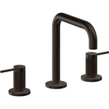 California Faucets - 8'' Widespread Lavatory Faucet with Completely Finished ZeroDrain - Bella Terra Bronze