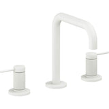 California Faucets - 8'' Widespread Lavatory Faucet with ZeroDrain - Matte White
