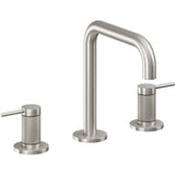 California Faucets - 8'' Widespread Lavatory Faucet with ZeroDrain - Ultra Stainless Steel Pvd
