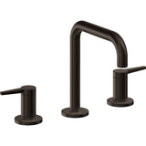 California Faucets - 8'' Widespread Lavatory Faucet with Completely Finished ZeroDrain - Bella Terra Bronze