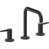 California Faucets - 8'' Widespread Lavatory Faucet with Completely Finished ZeroDrain - Oil Rubbed Bronze