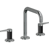 California Faucets - 8'' Widespread Lavatory Faucet - Black Nickel Pvd