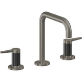 California Faucets - 8'' Widespread Lavatory Faucet - Graphite Pvd