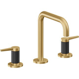 California Faucets - 8'' Widespread Lavatory Faucet - Lifetime Satin Gold Pvd