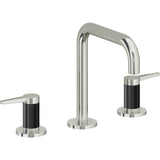 California Faucets - 8'' Widespread Lavatory Faucet - Polished Nickel Pvd