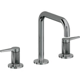 California Faucets - 8'' Widespread Lavatory Faucet with ZeroDrain - Black Nickel Pvd