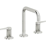 California Faucets - 8'' Widespread Lavatory Faucet with ZeroDrain - Polished Chrome