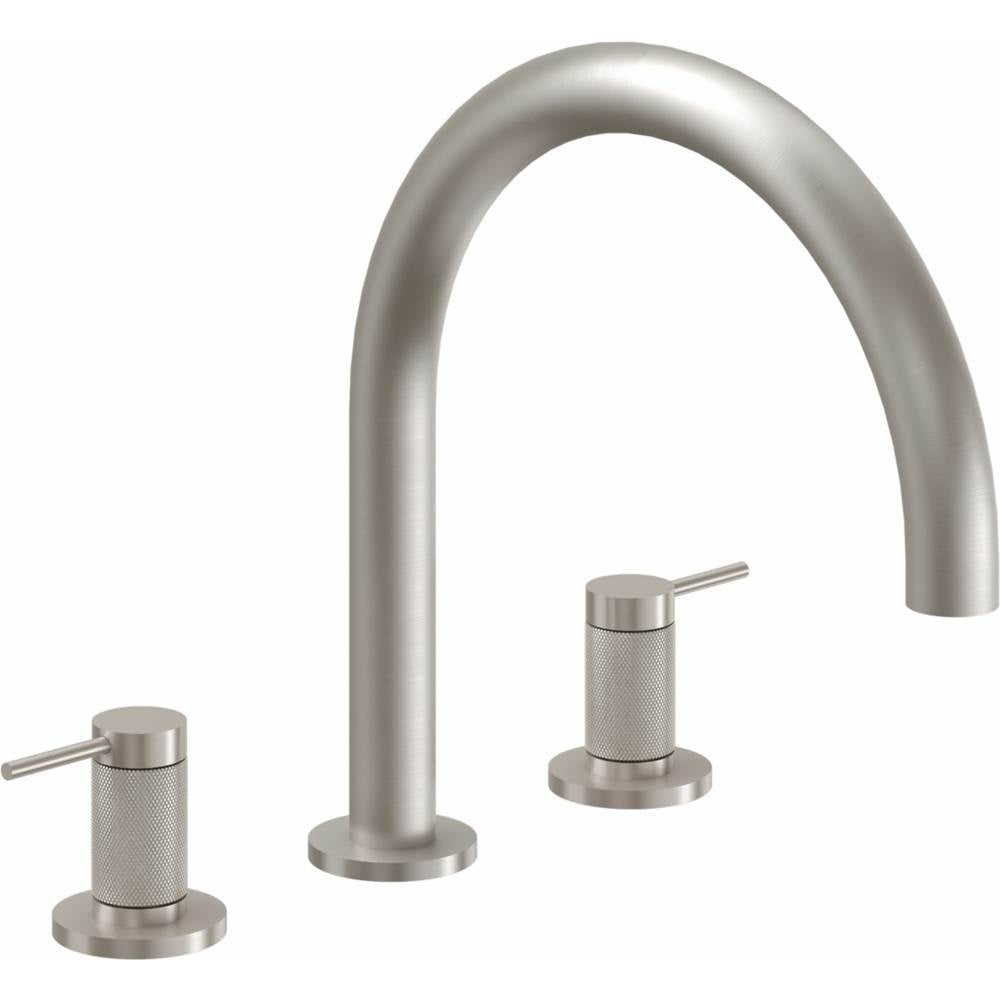 California Faucets - Complete Roman Tub Set - Gloss White
