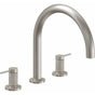 California Faucets - Complete Roman Tub Set - Gloss White