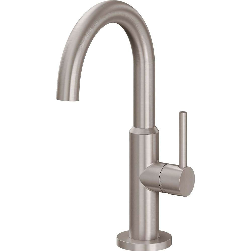 California Faucets - Single Hole Lavatory/Bar/Prep Faucet - Low Spout - Gloss White
