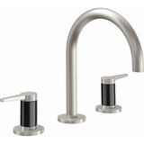 California Faucets - 8'' Widespread Lavatory Faucet with Completely Finished ZeroDrain - Gloss White
