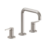 California Faucets - 8'' Widespread Lavatory Faucet with Completely Finished ZeroDrain - Gloss White