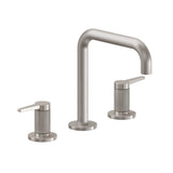 California Faucets - 8'' Widespread Lavatory Faucet with ZeroDrain - Gloss White