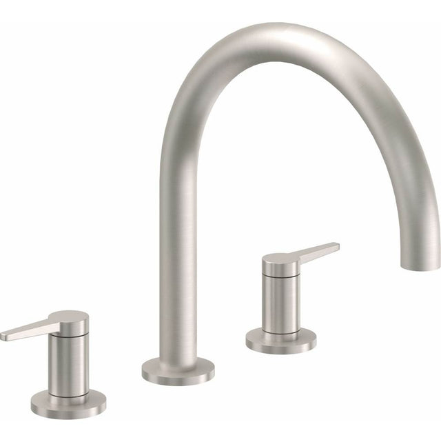 California Faucets - Complete Roman Tub Set - Gloss White