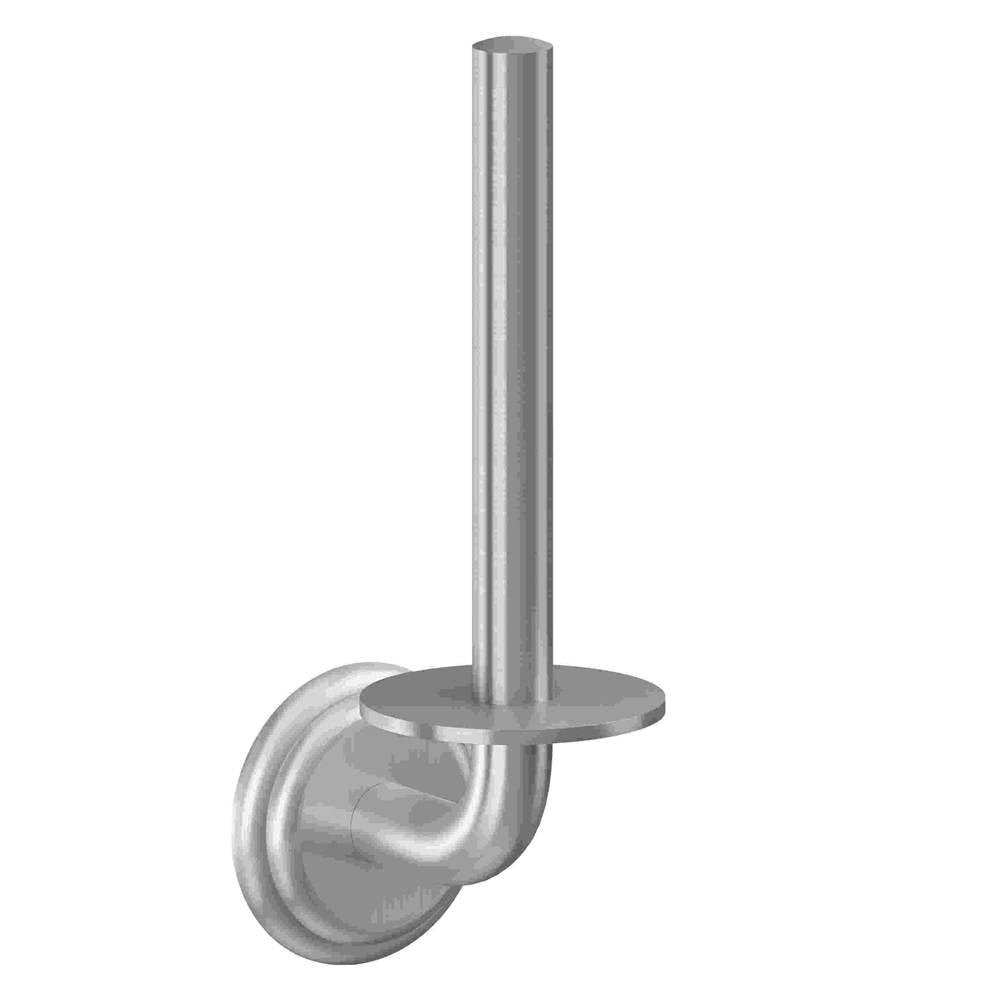 California Faucets - Vertical Spare Toilet Paper Holder - Gloss White