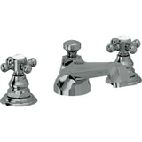 California Faucets - 8'' Widespread Lavatory Faucet with ZeroDrain - Black Nickel Pvd