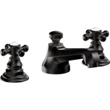 California Faucets - 8'' Widespread Lavatory Faucet with ZeroDrain - Matte Black