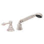 California Faucets - Complete Handshower & Diverter for Roman Tub - Gloss White