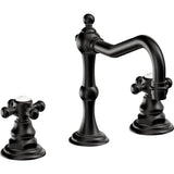 California Faucets - 8'' Widespread Lavatory Faucet - Matte Black