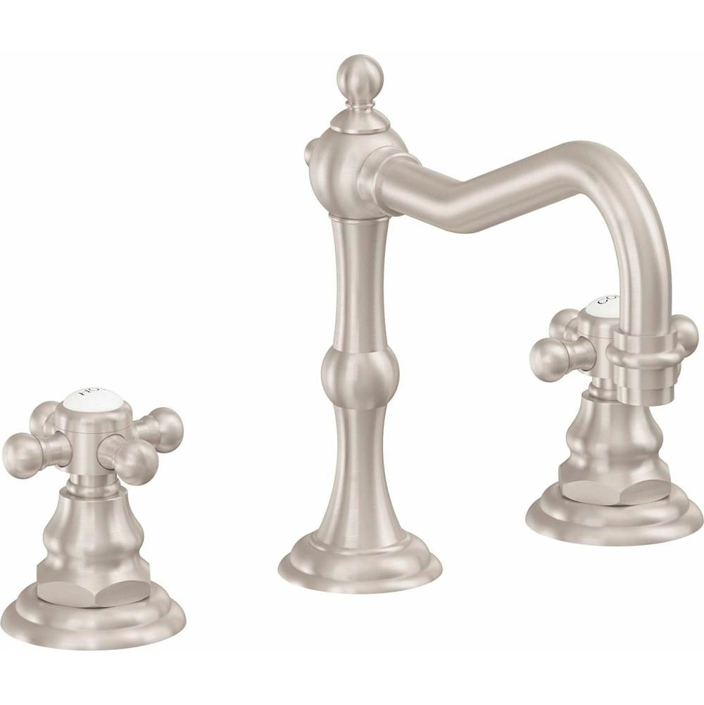 California Faucets - 8'' Widespread Lavatory Faucet - Gloss White