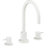 California Faucets - 8'' Widespread Lavatory Faucet with ZeroDrain - Matte White