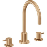 California Faucets - 8'' Widespread Lavatory Faucet - Satin Bronze Pvd