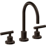 California Faucets - 8'' Widespread Lavatory Faucet with ZeroDrain - Bella Terra Bronze