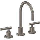 California Faucets - 8'' Widespread Lavatory Faucet - Graphite Pvd
