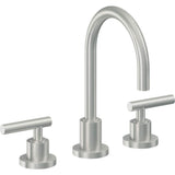 California Faucets - 8'' Widespread Lavatory Faucet - Satin Chrome Pvd