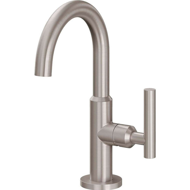 California Faucets - Single Hole Lavatory/Bar/Prep Faucet - Low Spout - Gloss White