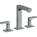 California Faucets - 8'' Widespread Lavatory Faucet with Completely Finished ZeroDrain - Black Nickel Pvd