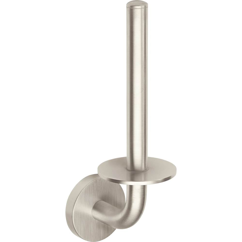 California Faucets - Vertical Spare Toilet Paper Holder - Gloss White