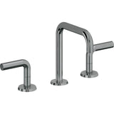 California Faucets - 8'' Widespread Lavatory Faucet with Completely Finished ZeroDrain - Black Nickel Pvd