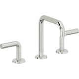 California Faucets - 8'' Widespread Lavatory Faucet with Completely Finished ZeroDrain - Polished Chrome
