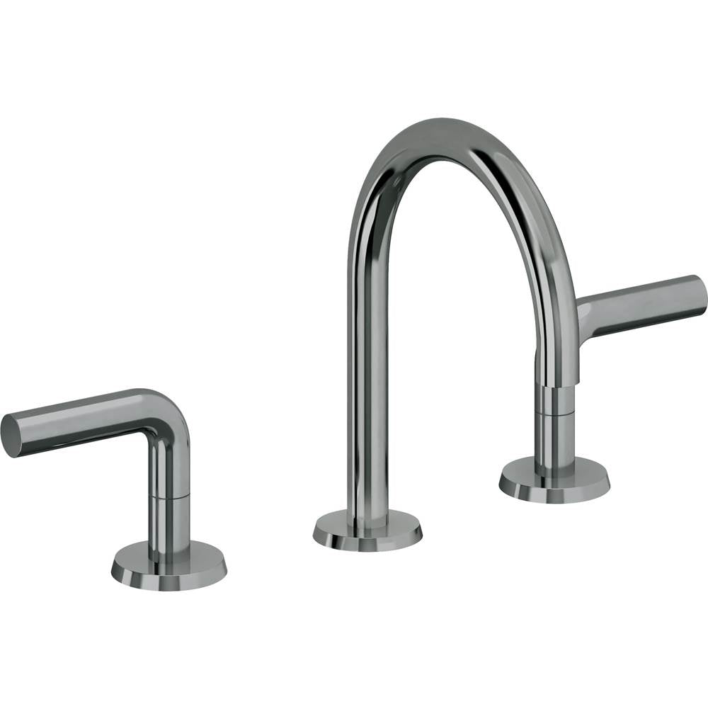 California Faucets - 8'' Widespread Lavatory Faucet - Black Nickel Pvd