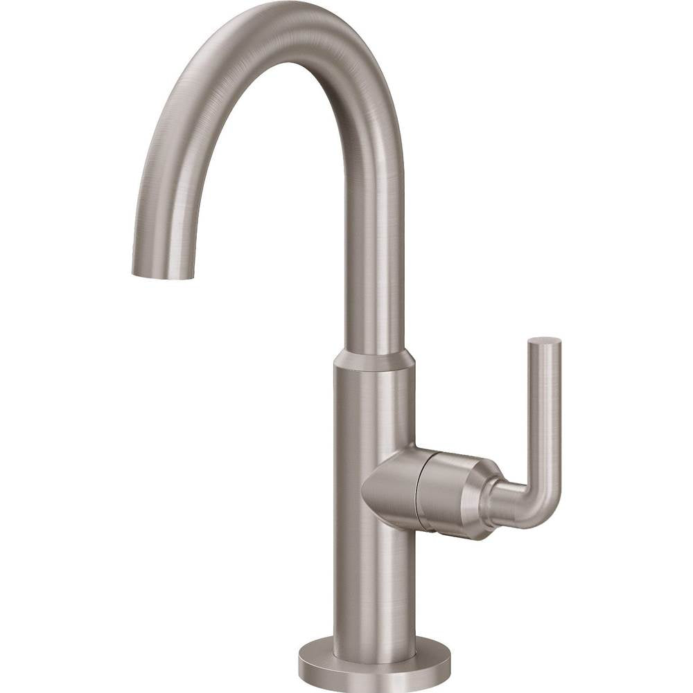 California Faucets - Single Hole Lavatory/Bar/Prep Faucet - Low Spout - Gloss White